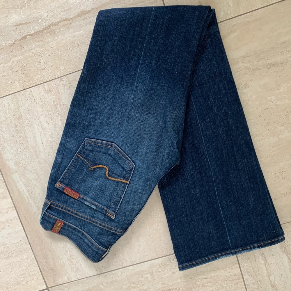 7 for all mankind size 24 jeans